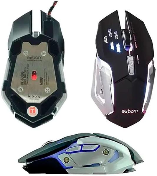 Teclado+mouse Combo Exbom BK-G3000 Combo Imagem de Teclado+mouse Combo Exbom BK-G3000 Combo