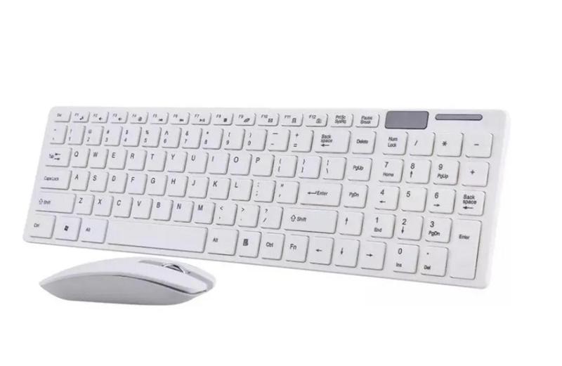 Imagem de Teclado + Mouse Sem Fio P/ Tablet Samsung Galaxy S6 Lite + Suporte Ergonômico