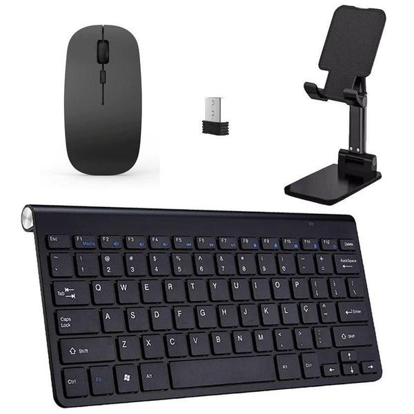 Imagem de Teclado, Mouse Slim Sup Galaxy Tab S5E 10.5 T725 - Preto