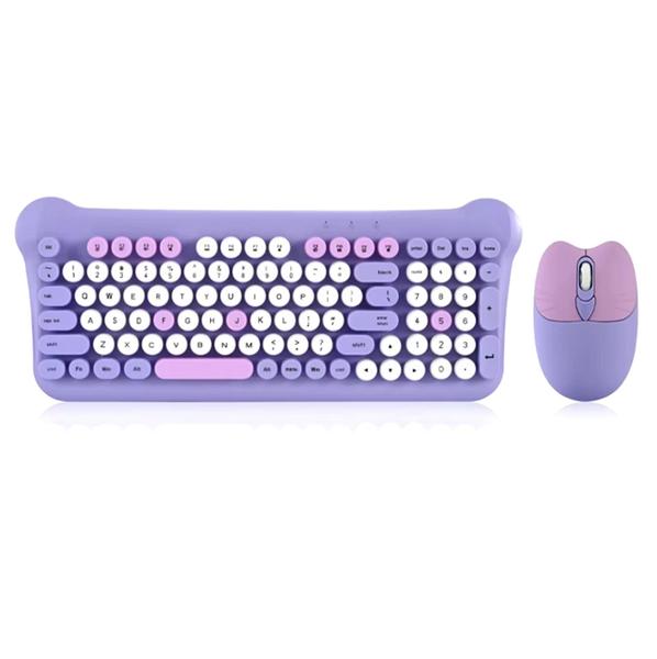 Imagem de Teclado + Mouse Wireless Ergonômico Para Notebook Ideapad Flex