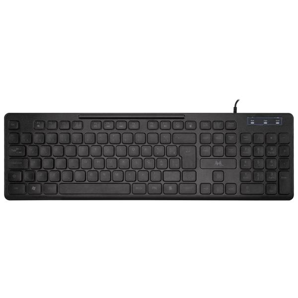 Imagem de Teclado Mtek KB-7269L-PT - com Fio - Portugues - Preto