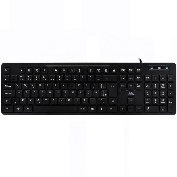 Imagem de Teclado Mtek KB-8269 Portugues USB - Preto