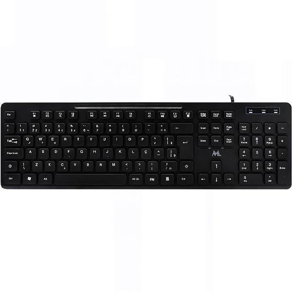 Imagem de Teclado Mtek KB-8269-PT USB - Preto (Portugues)