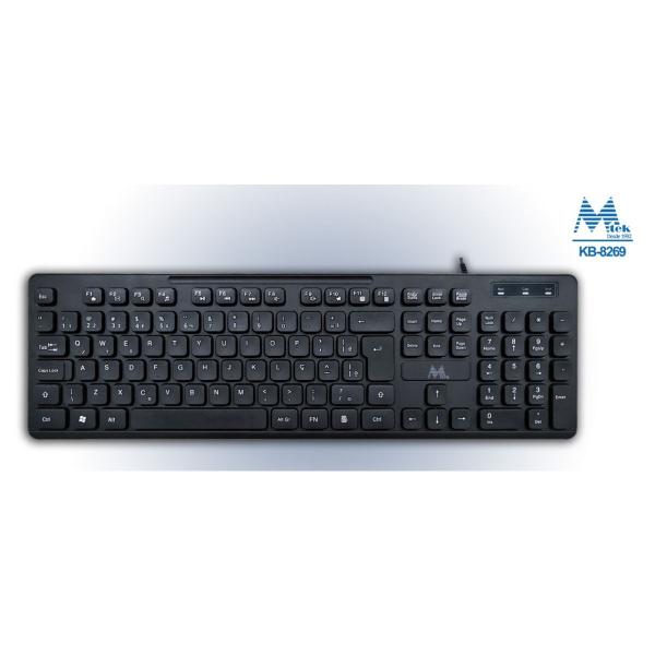 Imagem de Teclado Mtek KB-8269 USB Portugues Preto