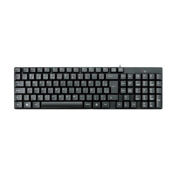 Imagem de Teclado Multilaser Básico Slim Resistente a Água