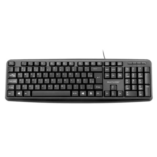 Imagem de Teclado Multilaser Slim  TC065