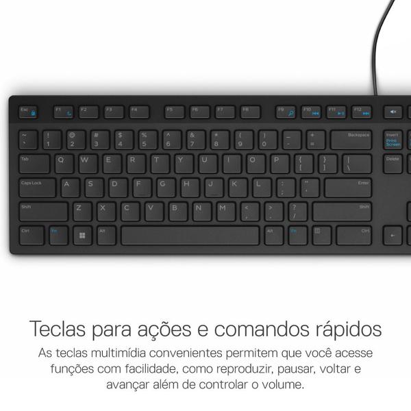 Imagem de Teclado Multimídia Dell Kb216 - Em Português