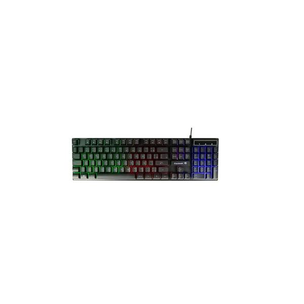 Imagem de Teclado Multimídia Gamer Fortrek BlackFire New RGB ABNT2 USB 1,5m - Preto