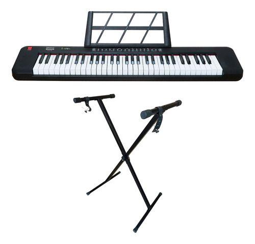 Imagem de Teclado musical 61 teclas waldman wts-100 bk