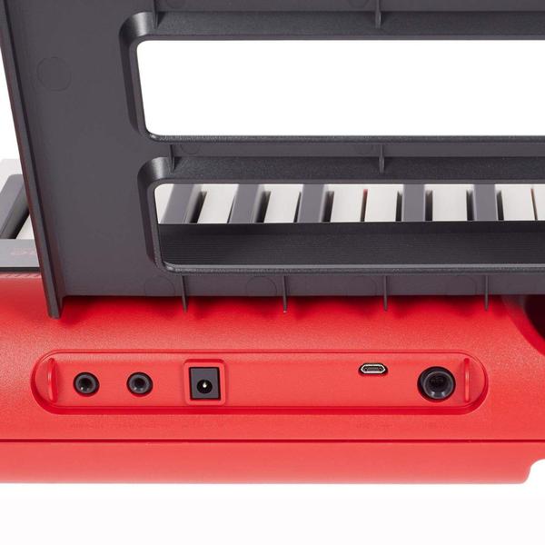 Imagem de Teclado Musical Casio CT-S200 Vermelho USB 5/8 61 Teclas Com Fonte Bivolt