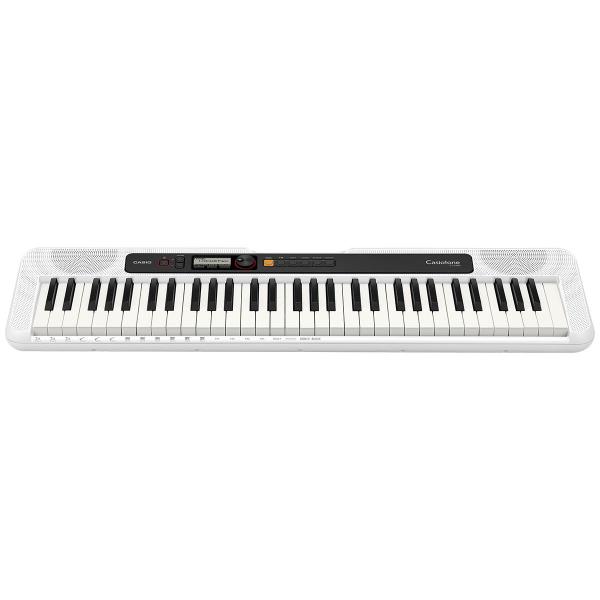 Imagem de Teclado Musical Casiotone Basico Digital Branco CT-S200WEC2-BR Branco