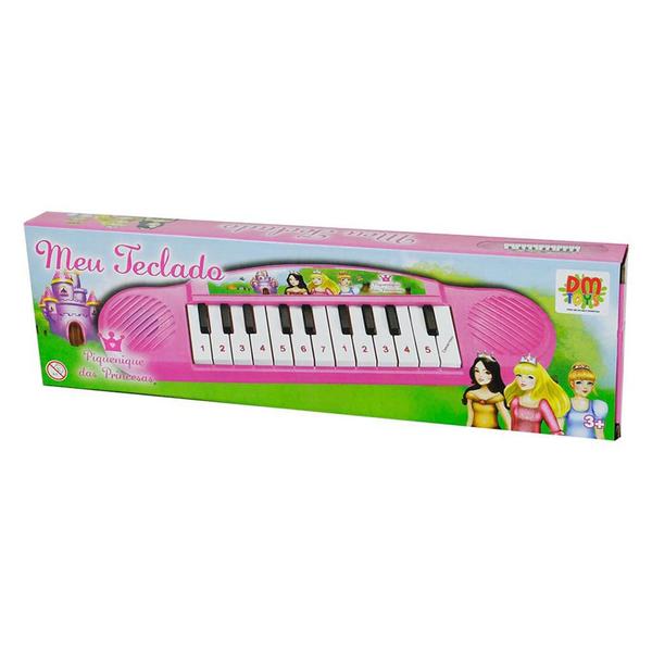 Imagem de Teclado Musical Educativo Bebê Brinquedo Pedagógico Divertido - Dm Toys