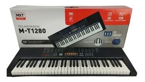 Imagem de Teclado musical mxt m-t1280 128 timbres 5462