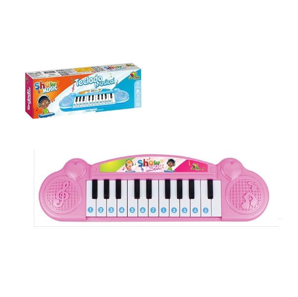 Imagem de Teclado Musical Show Music Eletrônico Infantil Inmetro