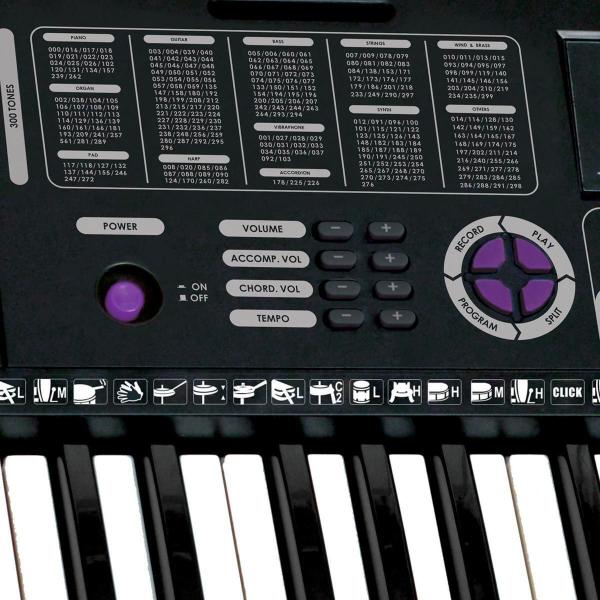 Imagem de Teclado Musical Waldman KEP6120X2 61 Teclas Com Fonte Bivolt