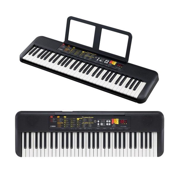 Imagem de Teclado Musical Yamaha p/ Iniciantes 61 Teclas Preto PSR F52