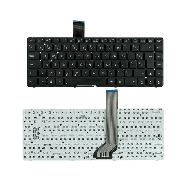 Imagem de Teclado Notebook Asus A45a A45 K45 K45a F45 U44 U46 Br Cor Preto 