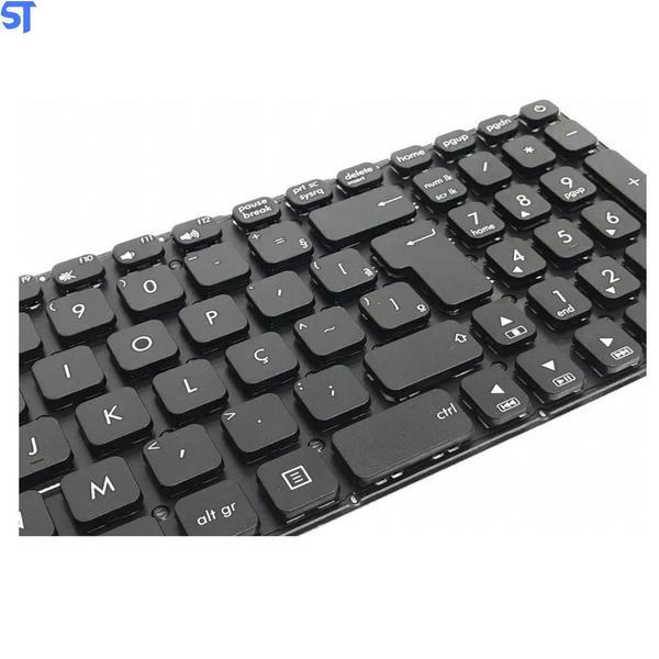 Imagem de Teclado Notebook Compativel Com Asus X541N-Pd1003Y Black Br