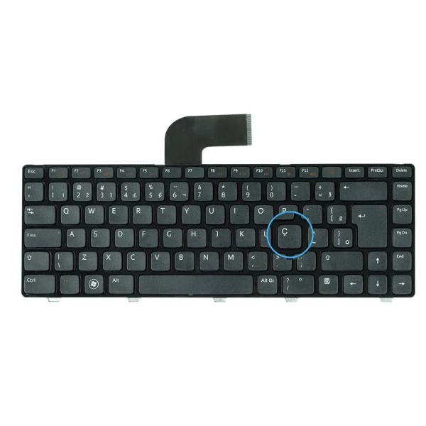 Imagem de Teclado Notebook - Dell Inspiron N4110 - Preto Br