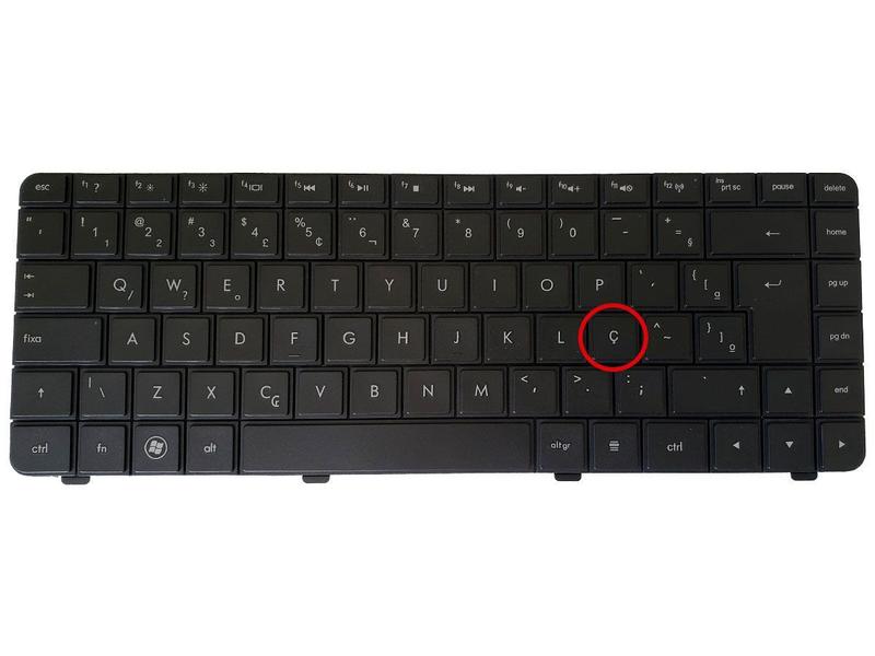 Imagem de Teclado Notebook Hp G42 Compaq Cq42 Aeax1600110 Pavilion Br