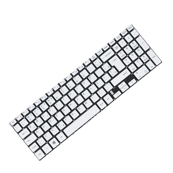 Imagem de Teclado Notebook Samsung Np350xaa Np350xbe Branco Br Abnt2