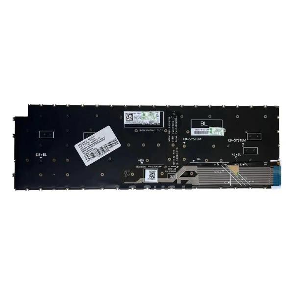 Imagem de Teclado Novo Luminoso Para Notebook Dell Vostro 15 3510 V15-3510 3515 3520 3525 3530 3540 5510 5515 7510, Cor Grafite