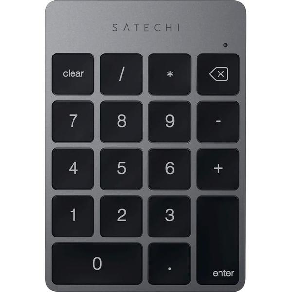 Imagem de Teclado Numerico Sem Fio Satechi ST-Salkpm - Cinza Escuro