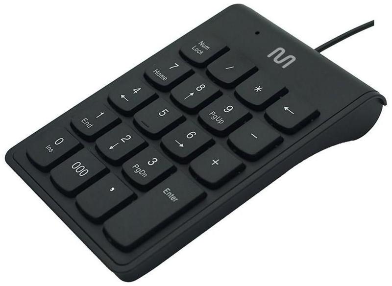 Imagem de Teclado Numérico Tfn100, Fio, Usb, Cabo 120Cm, Tecla 000,