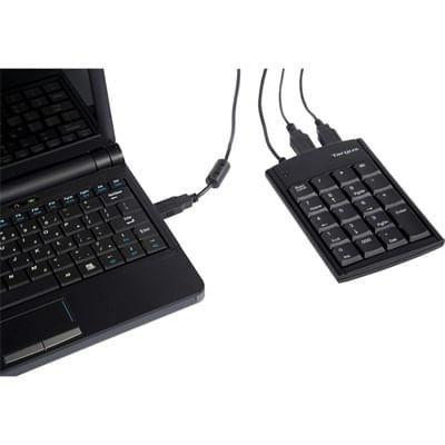 Imagem de Teclado Numerico Ultra Mini USB Preto PAUK10U-51 - Targus