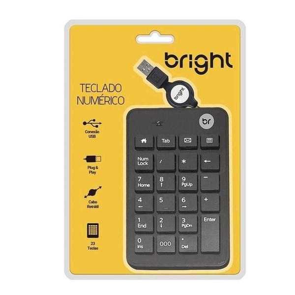 Imagem de Teclado Numérico USB Bright 0134