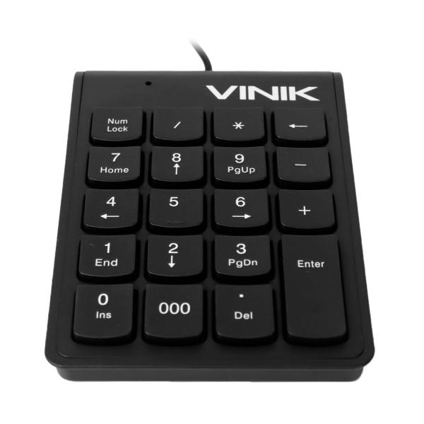 Imagem de Teclado Numérico Usb Dynamic 20 Teclas Cabo 1.8m Preto - Dt91