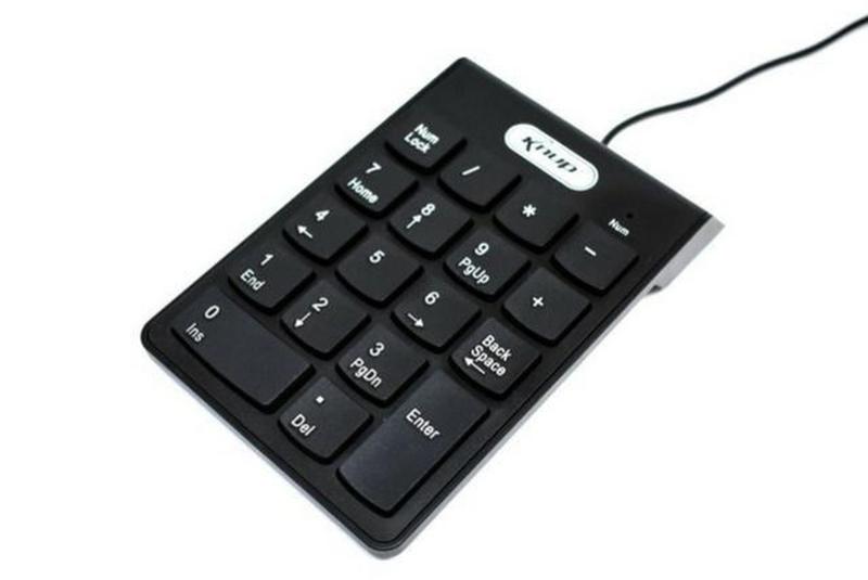 Imagem de Teclado Numérico USB - Ideal para Notebooks - Knup KP2003A