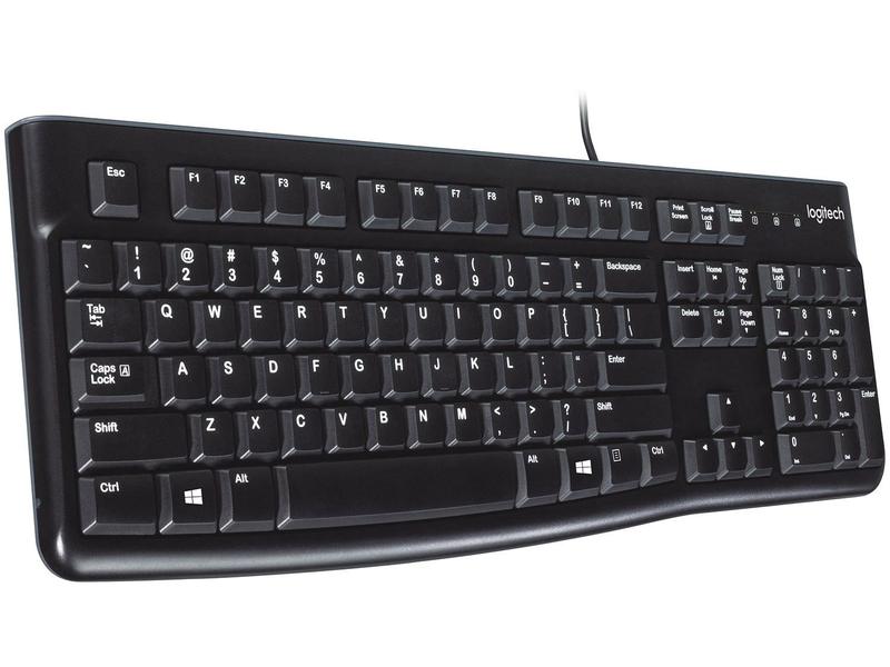 Imagem de Teclado Numérico USB Logitech ABNT Preto K120