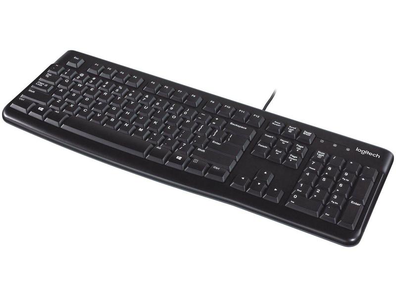 Imagem de Teclado Numérico USB Logitech ABNT Preto K120