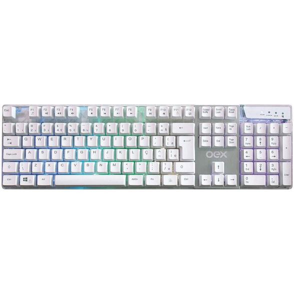 Imagem de Teclado Oex Prismatic Tc205 Usb Com Led