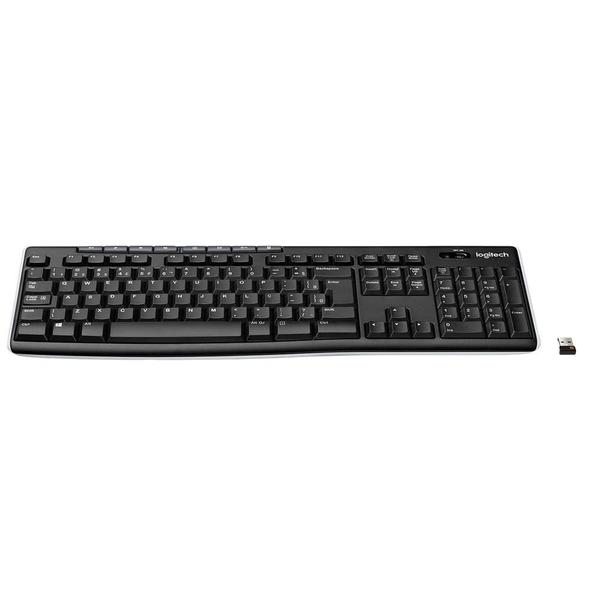 Imagem de Teclado office logitech sem fio k27 preto