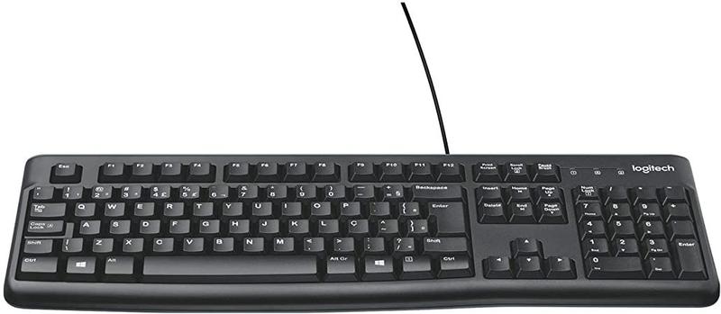 Imagem de Teclado office usb k120 preto logitech