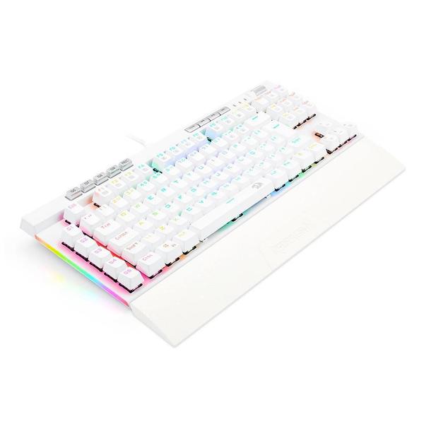 Imagem de Teclado Optico Redragon Magic Wand Pro Rgb Branco Switch