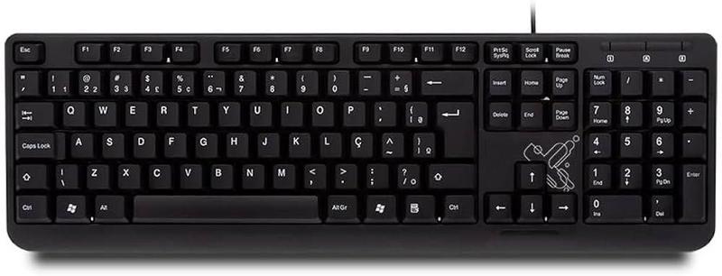 Imagem de Teclado Padrao Usb - Preto Max 1pc 60814-5