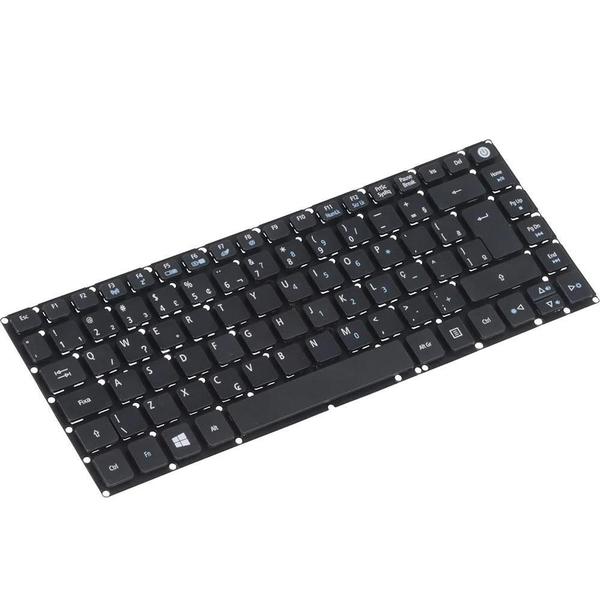 Imagem de Teclado Para Acer Aspire E5-422 Kb-Ac118 Abnt2 Ptbr Preto