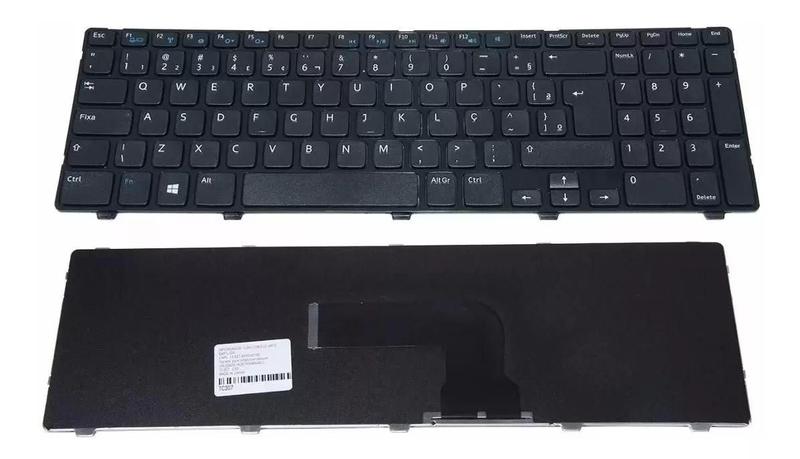 Imagem de Teclado Para Dell Inspiron 15(3521) Dell Inspiron 15(3537) Dell Vostro 2521 V2521 Dell Inspiron 15R 5521 5537