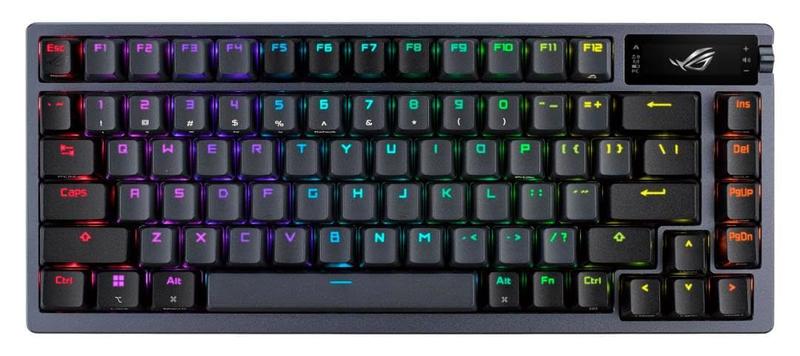 Imagem de Teclado para jogos ASUS ROG Azoth 75 Wireless OLED RGB