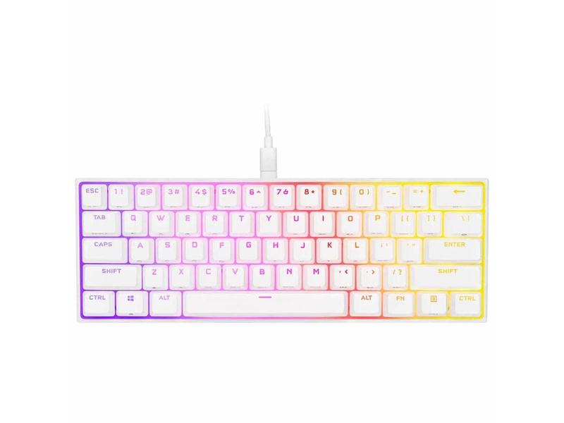 Imagem de Teclado para jogos Corsair K65 RGB Mini 60% Cherry MX Speed