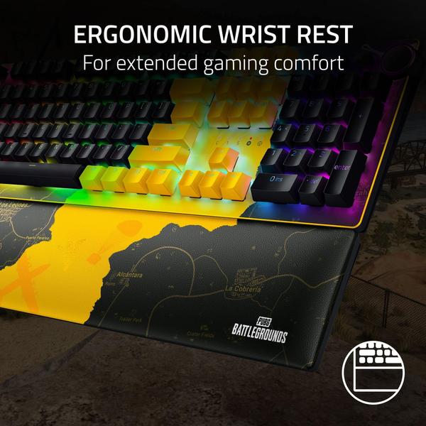 Imagem de Teclado para jogos Razer Huntsman V2 Optical PUBG Edition