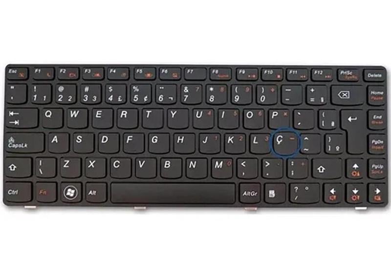 Imagem de Teclado Para Lenovo 25-011647 25-011670 25-011691 Compatível