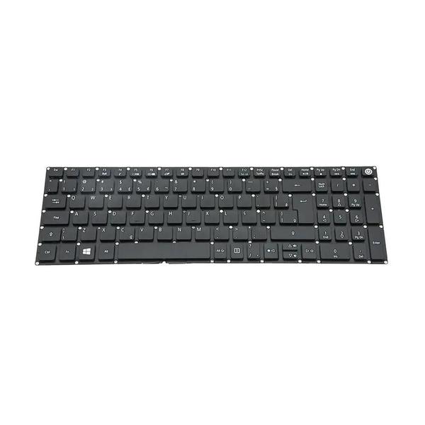 Imagem de Teclado Para Notebook Acer Aspire AEZRTR00210 NSK-RE1SQ NSK-RE1SQ 1B NK.I1713.066 PK130IN1A00 Cor Ptero