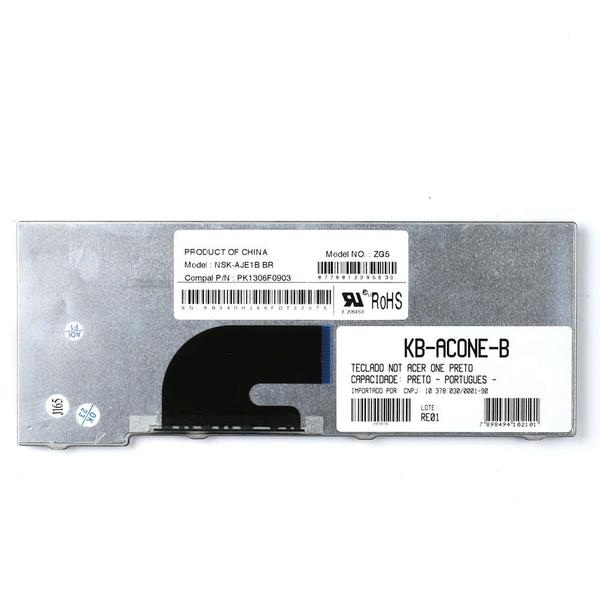 Imagem de Teclado para Notebook Acer Aspire One A110-1041