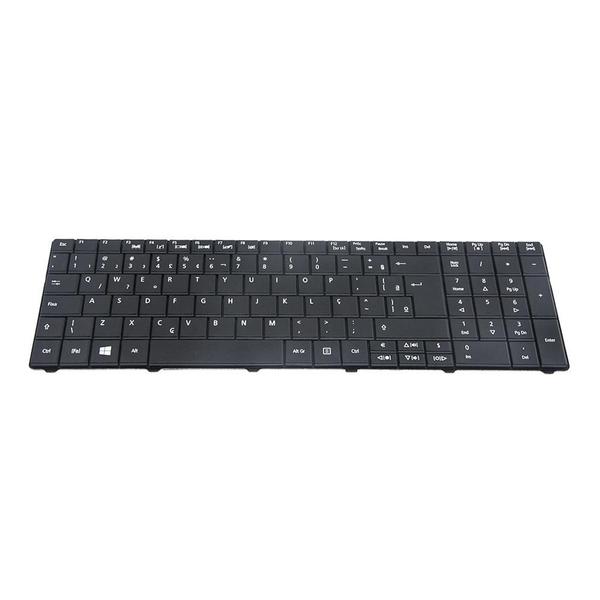 Imagem de Teclado para Notebook bringIT compatível com Acer Aspire E1-531-2644  Preto ABNT2