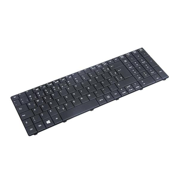 Imagem de Teclado para Notebook bringIT compatível com Acer Aspire E1-571-6_BR642  Preto ABNT2