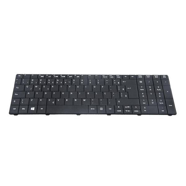 Imagem de Teclado para Notebook bringIT compatível com Acer Aspire E1-571-6_BR642  Preto ABNT2